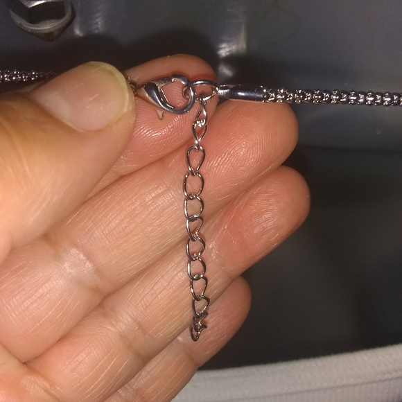 🤗💗CHARMING!/ BLACK ONIX NECKLACE SET ♥️ - Picture 8 of 9